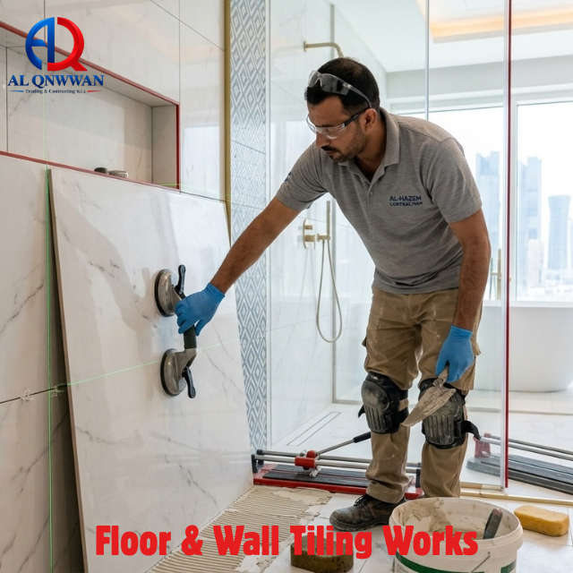 Floor & Wall Tiling Works